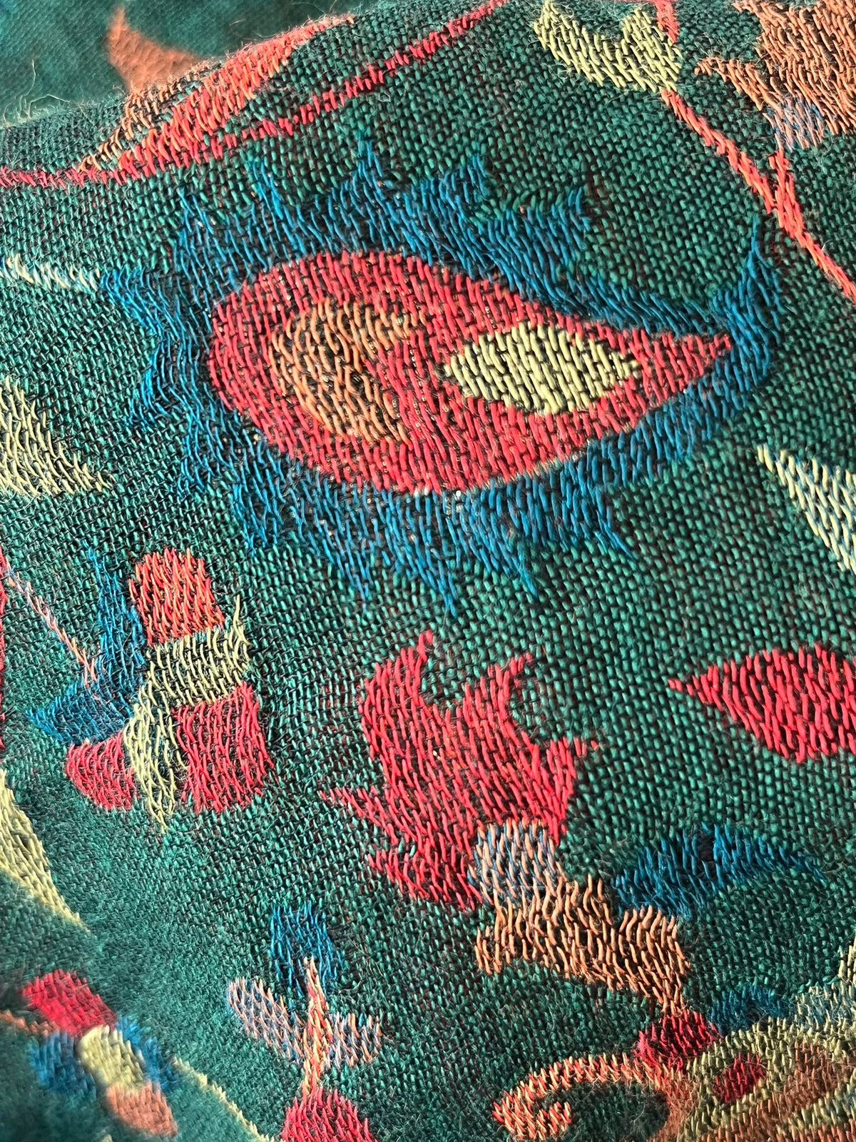 Zari Reversible Kani Jamawar Pashmina Shawl