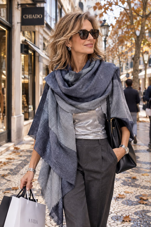 Pashmina - Birdseye Weave