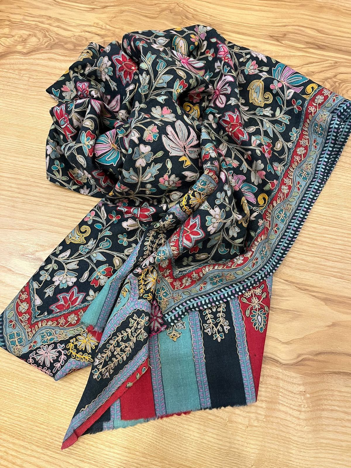 Kalamkari shawl - exquisite piece of art with history