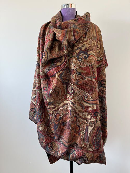 Kani Jamawar - Gold Shawl